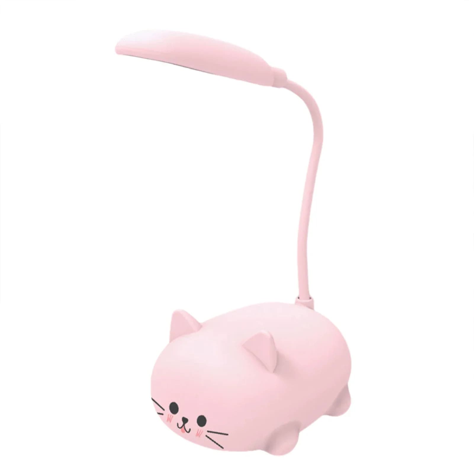 Dessin animé mignon animal de compagnie ours cochon chat chien Usb Recharge batterie Led Table veill