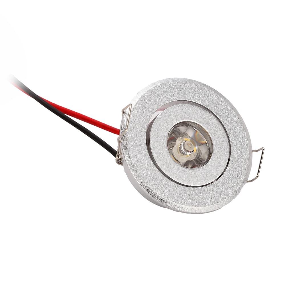 Mini Spot Lumineux LED de 1W et 3W, Taille du Trou de 40 à 45mm, 110 à 270LM, Luminaire Décoratif d'