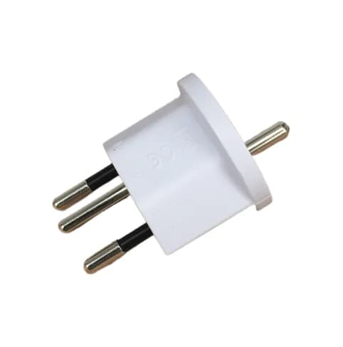 Prise électrique de voyage européenne, française vers suisse, adaptateur 3 broches, 10A, 250V, 1 piè