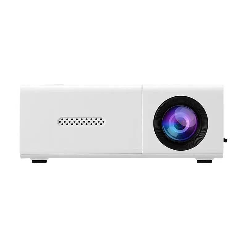 Projecteur LED miniature amélioré FOCABO YG300, portable, 1000 lumens, 320x240P, compatible HDMI, US