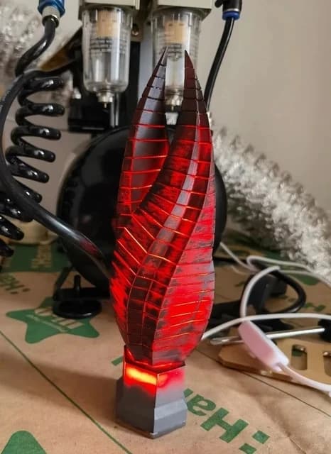 Veilleuse de marqueur d'espace de fréquence de jeu, lampe populaire, lampe de table, veilleuse pour