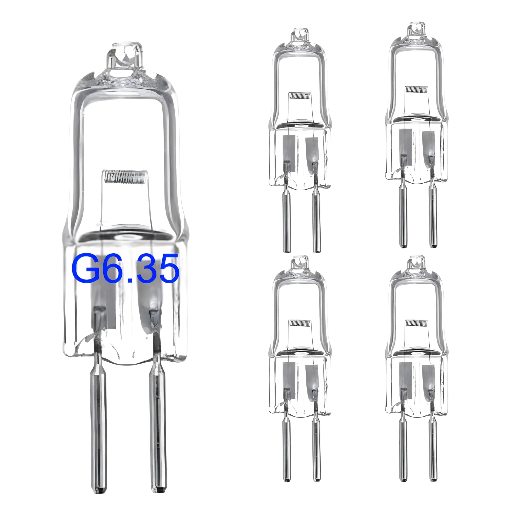 Ampoule halogène GY6.35 50W 12V, 5 pièces, variable, GY6.35, Q50/CL/GY6/12V/T3/T4 JC Type GY6.35/G6.