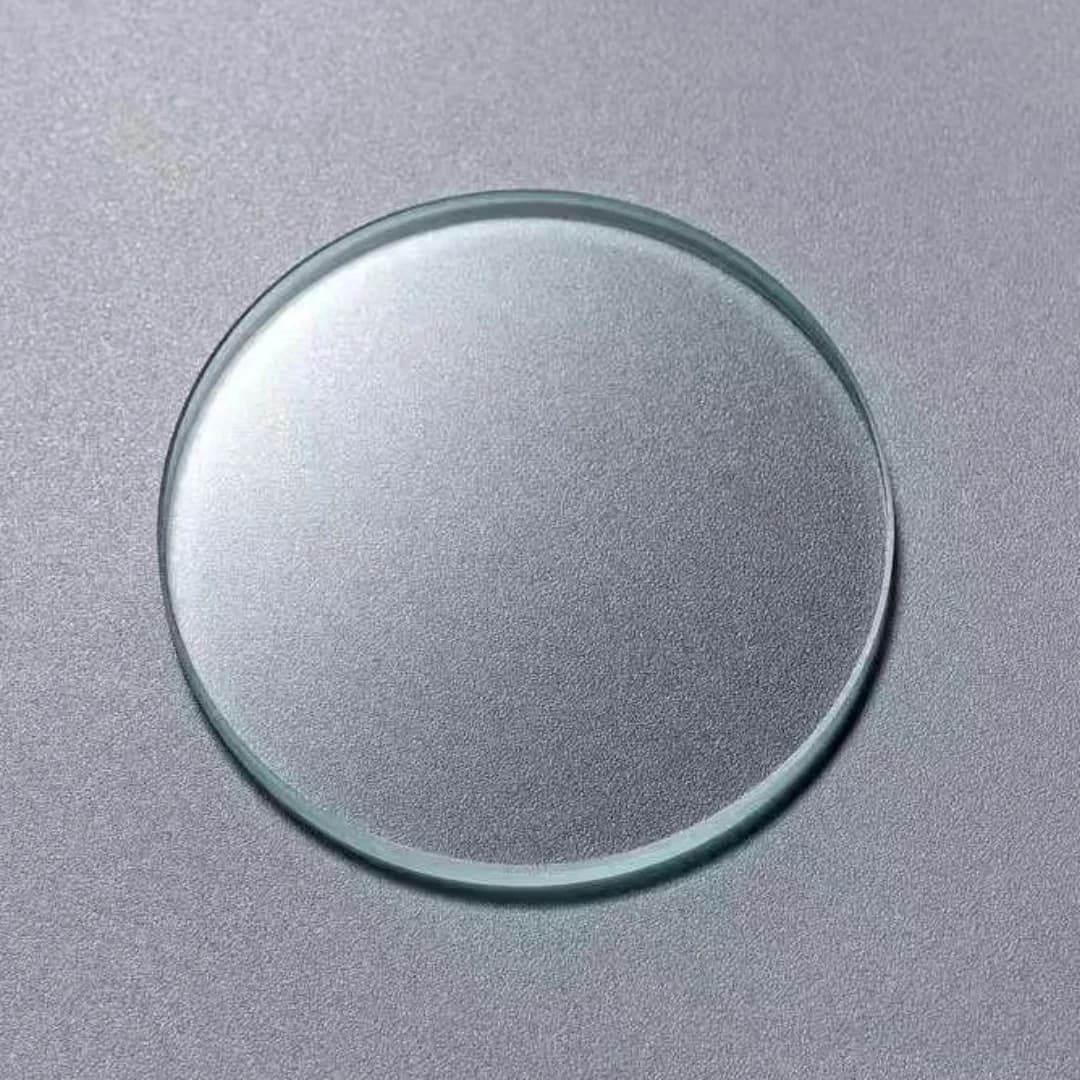 Lentilles en verre rondes transparentes de diamètre 60 mm, 65 mm, 67 mm, 70 mm, 74 mm, 77 mm, 79 mm