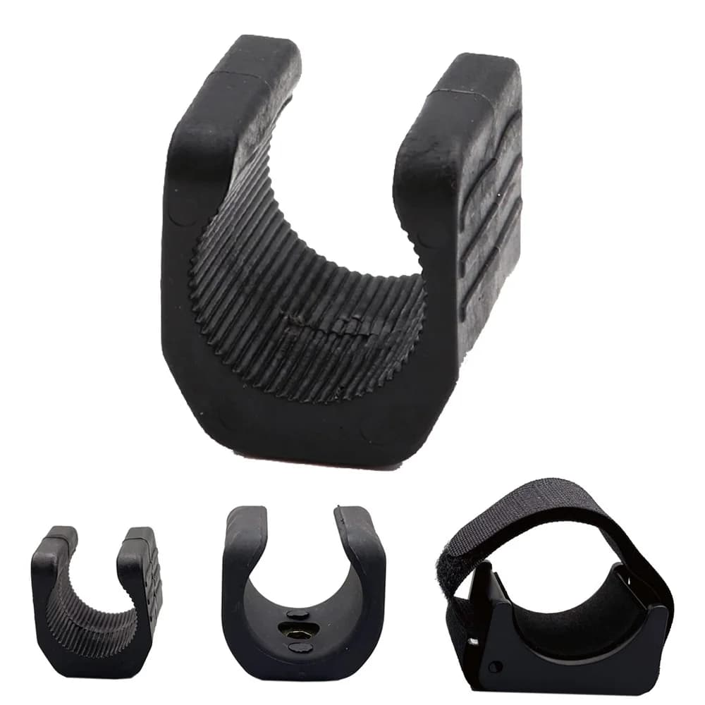 Support de lampe de poche en forme de U, Clip de fixation sur trépied, pour lampe de pêche 18650 de