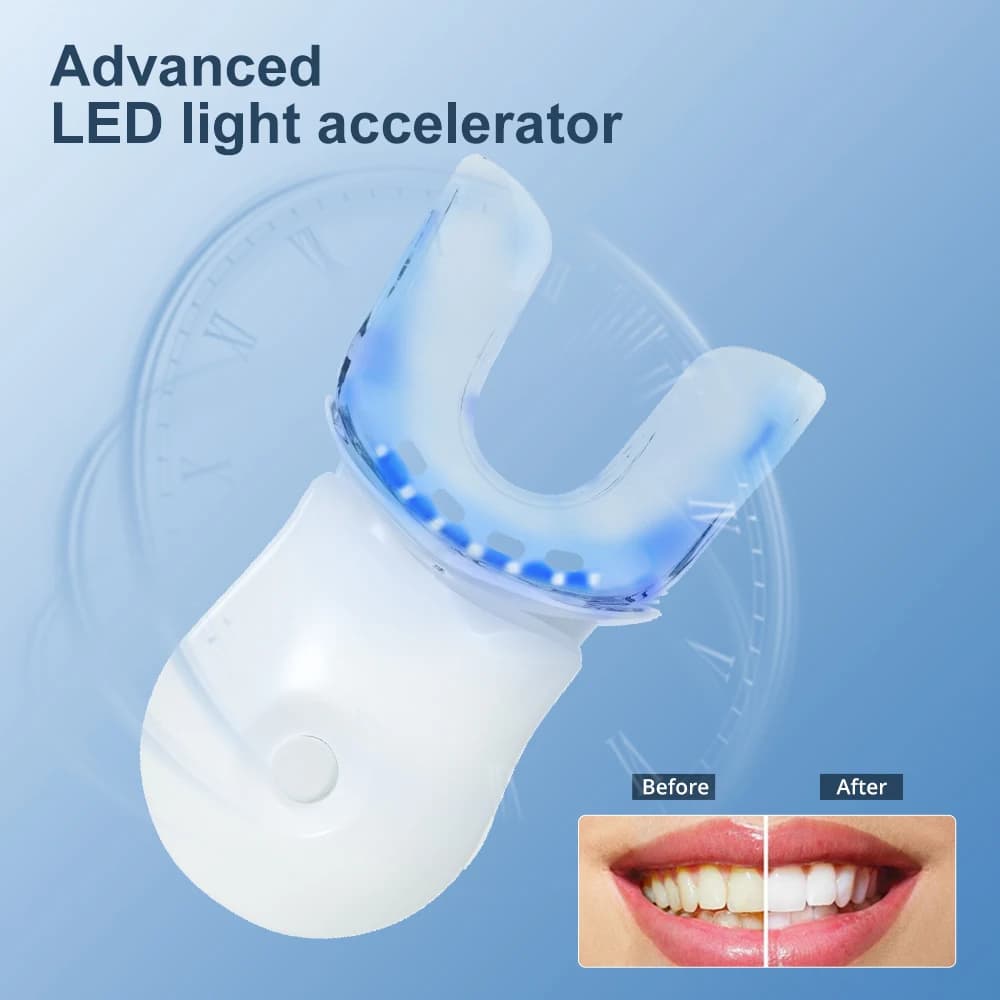LED blanchiment des dents lumière blanchiment 6X lumière bleue UV lumière blanchiment Laser blanchim