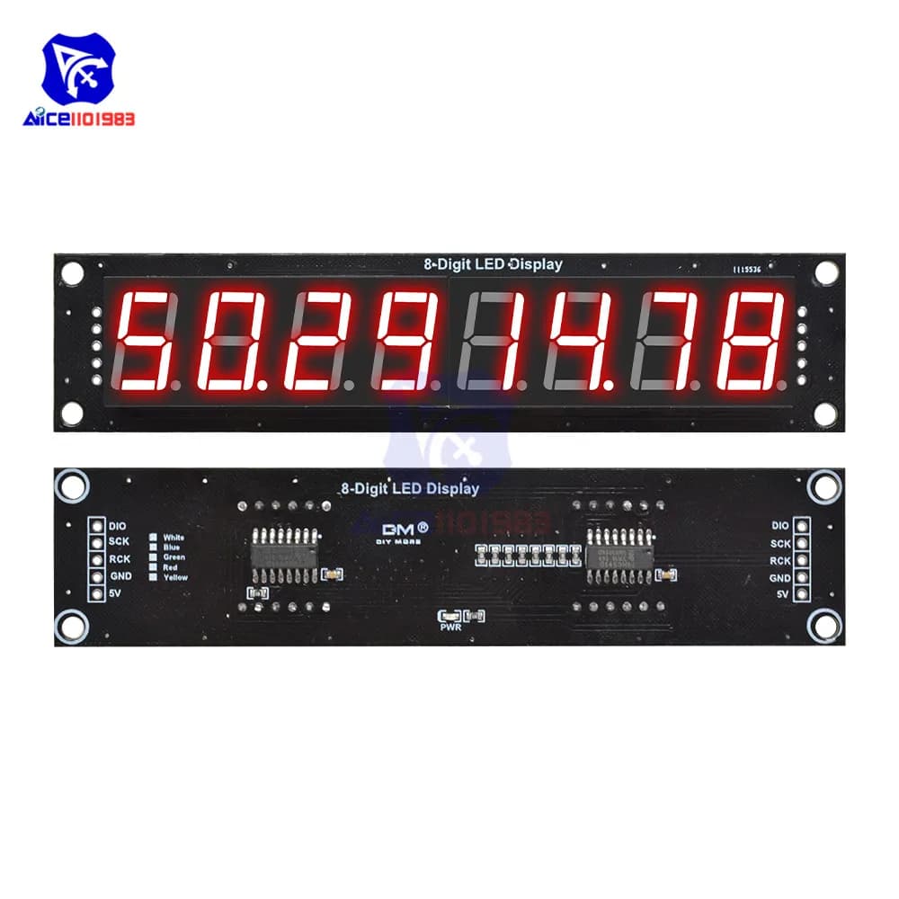 Diymore-Affichage Numérique LED, Technologie 5, 8 Bits, 0.56 Pouces, Document Disponible pour Ardu37