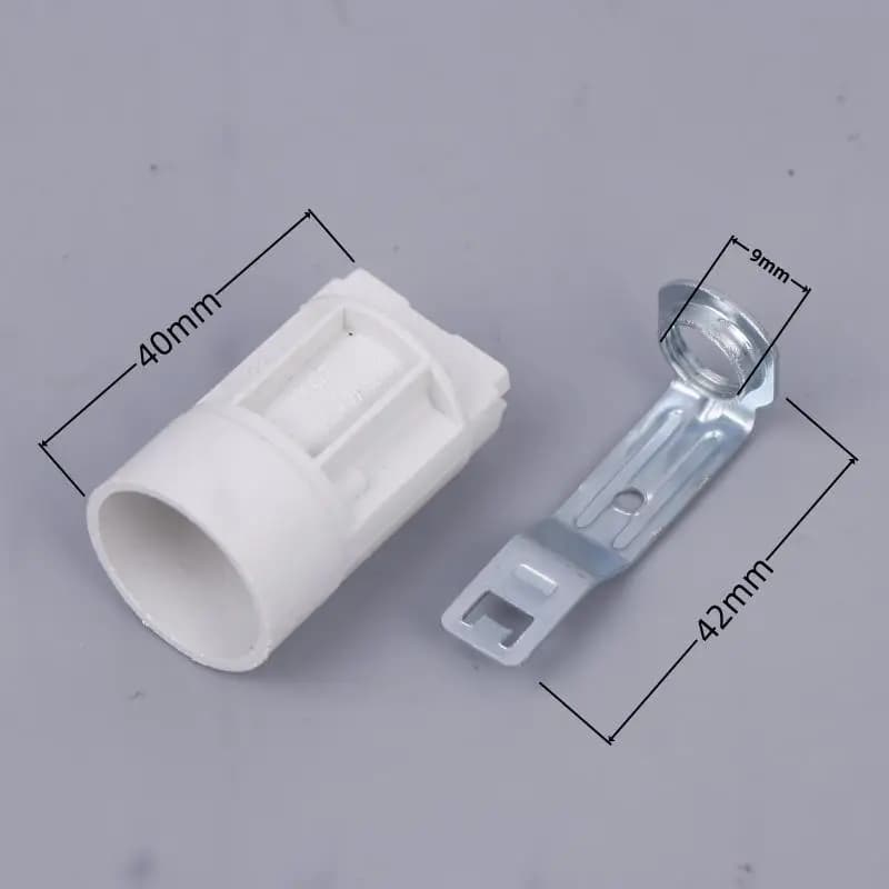 【Ja】Douille de candélabre E14 avec support, support de lampe en alliage de zinc, lot de 10 pour remp