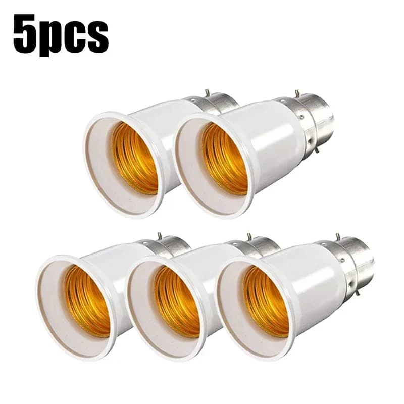 Convertisseur de douilles de lampe B22 à E27, support de Base de lampe, adaptateur de douille de lum