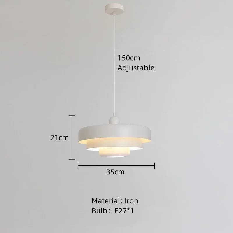 Lustre LED coloré minimaliste, jaune, rose, orange, salle à manger, bar, foyer, chambre à coucher, l