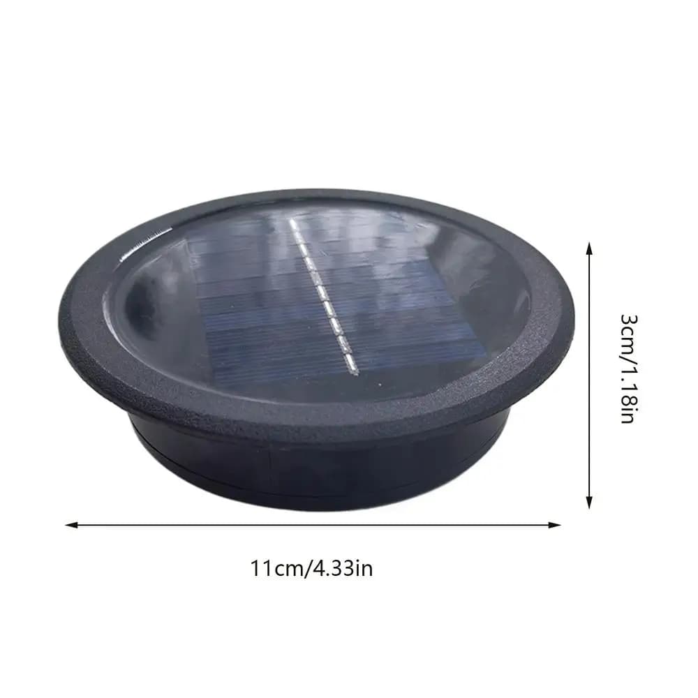 Capots de remplacement pour lampes solaires 11 cm, couvercles de lampe étanches, capots de lanterne