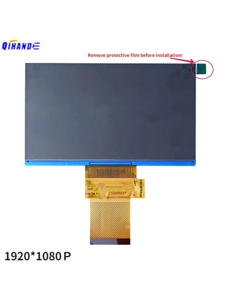 Écran LCD Full HD, 5.8 pouces, 60 broches, pour budgétaire Yaber ace k1, home cinéma, DIY Qurtors, 4
