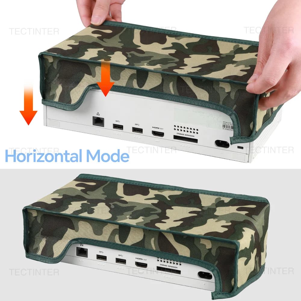Étui Anti-poussière pour Console Xbox série S, housse anti-rayures, étui de protection pour accessoi