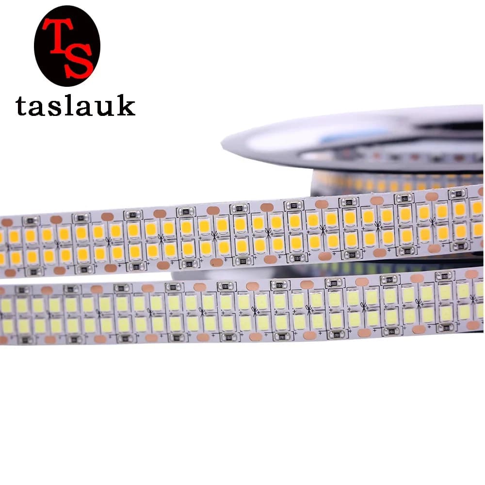 1/2/3/4/5 M LED bande 2835 240 LED s/m 480 LED s/m DC12V haute luminosité 2835 lumière LED Flexible 