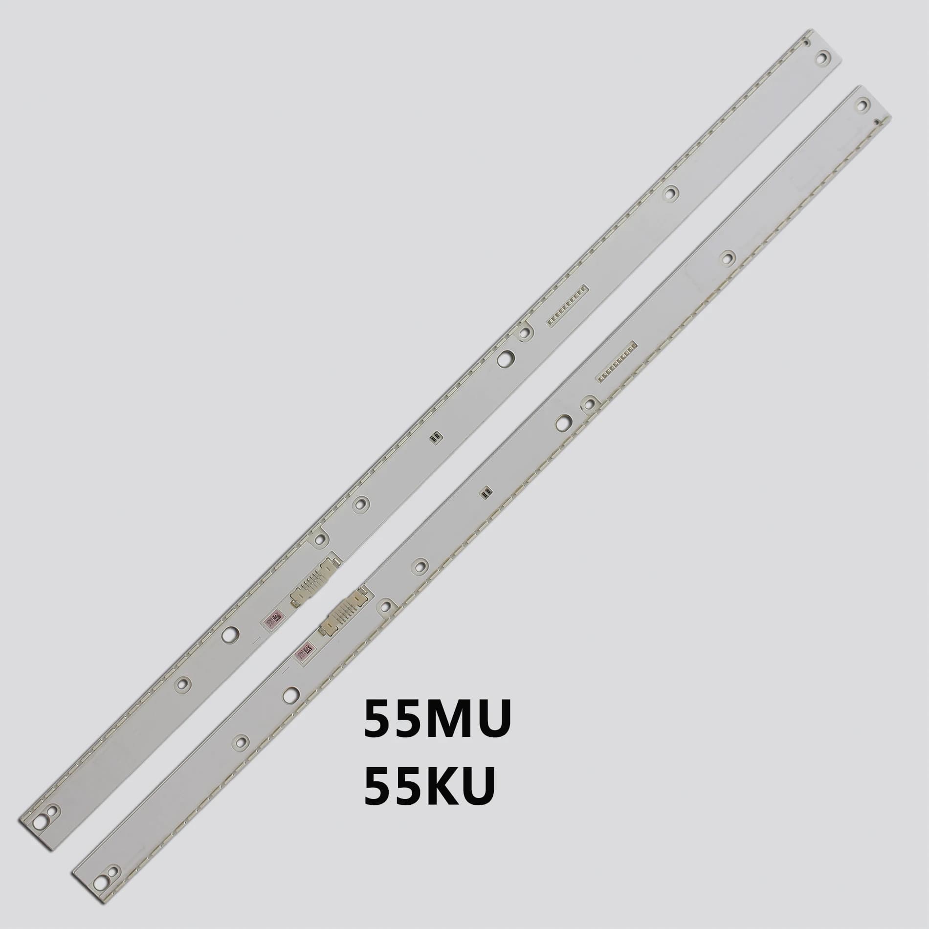 Nouveau 2 pièces 66LED pour 55 "Samsung UE55KU6670 UN55MU7000 UE55KU6649 UE55MU6400 UA55LS003 UE55KU