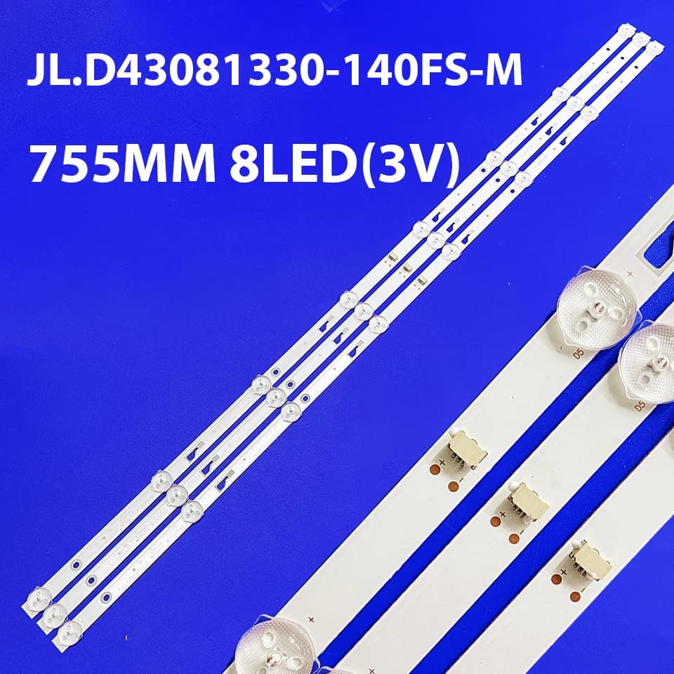 LED pour Master G Mgs4302x Mgu4302x Mgu43x 43d1620smt LE-43S07FHD T43D18SF T43D16SF-01B TV 43 pouces