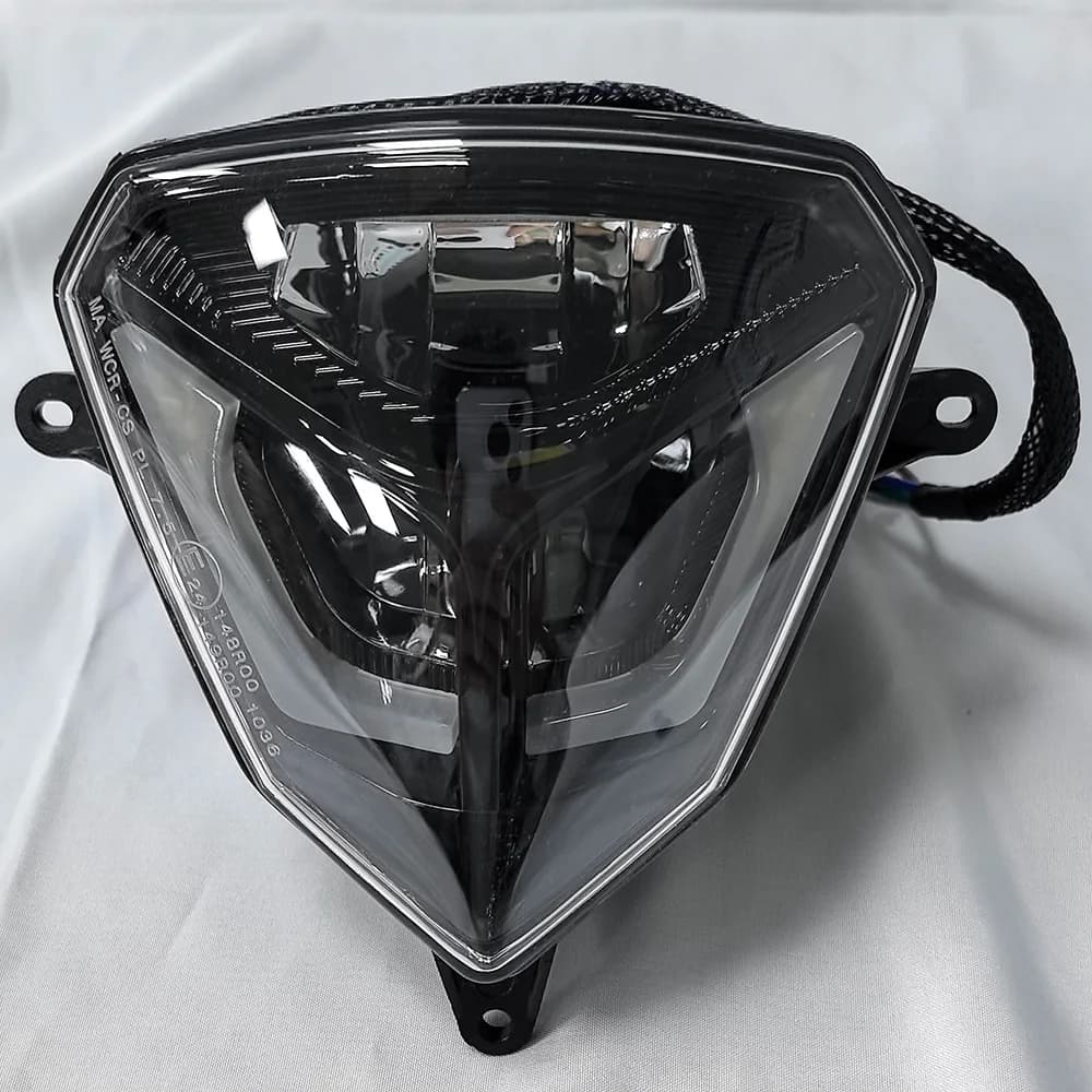 Phare LED de course Enduro pour moto Beta RR 125 200 250 300 350 390 430 480 Xtrainer 20+ 2026, ense