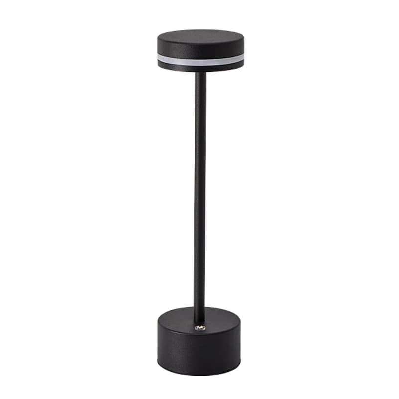 Petite Veilleuse Tactile LED en Aluminium, Luminosité Réglable, Lampe de Table de Lecture, Cadeau po