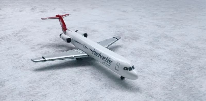 Collection d'avion modèle Miniaturmodelle Airbus A318 1:500