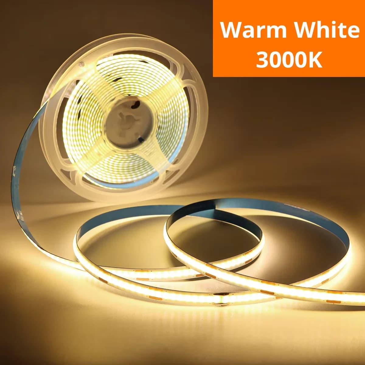 Bande lumineuse LED USB 1M-5M, 5V, 320 diodes/M, capteur tactile COB, variable, bricolage, miroir TV