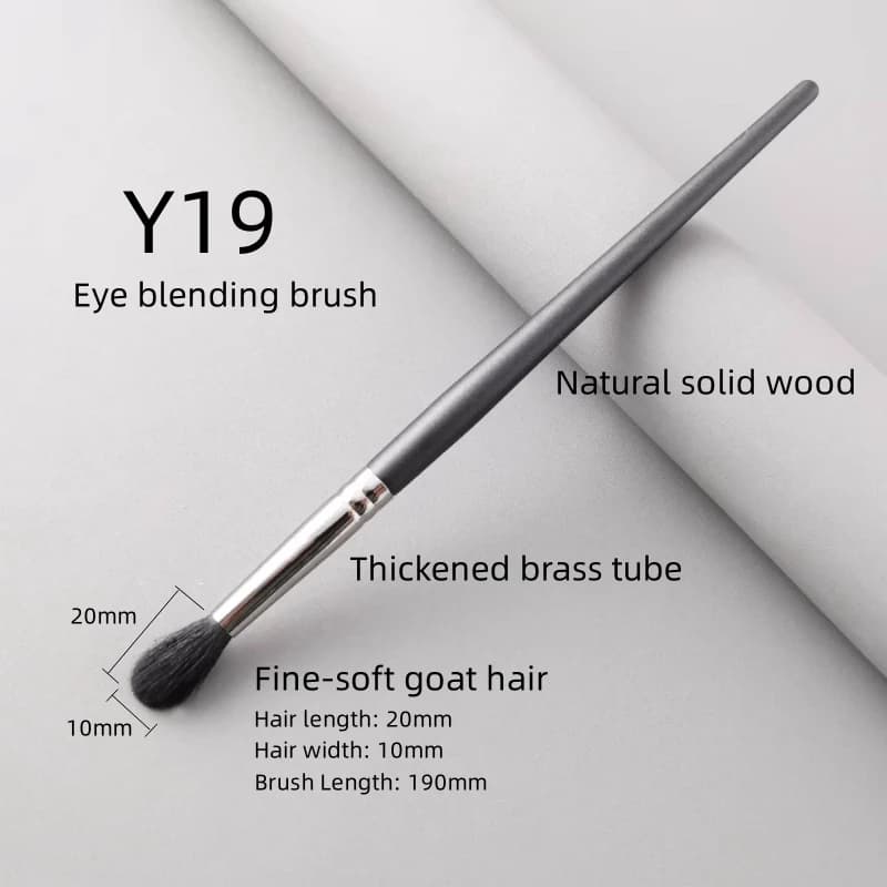Pinceau surligneur conique pour fard à joues pinceaux de maquillage mélange de cheveux naturels
