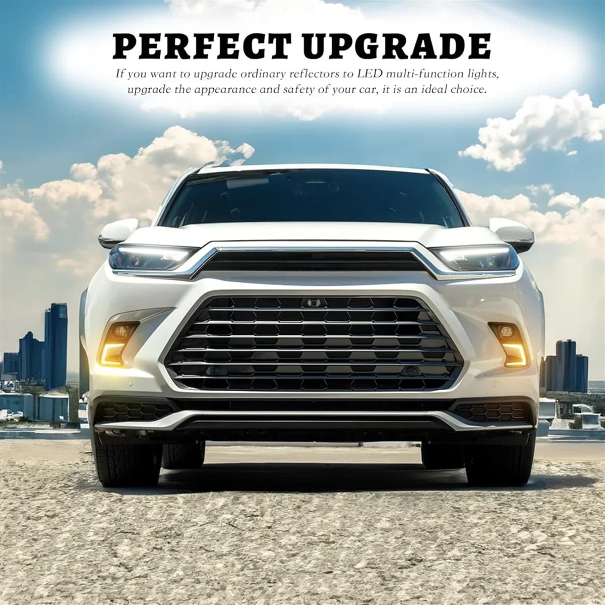 Altamente recommandé. Feux de jour LED pour Toyota Grand Highlander 2024 2025