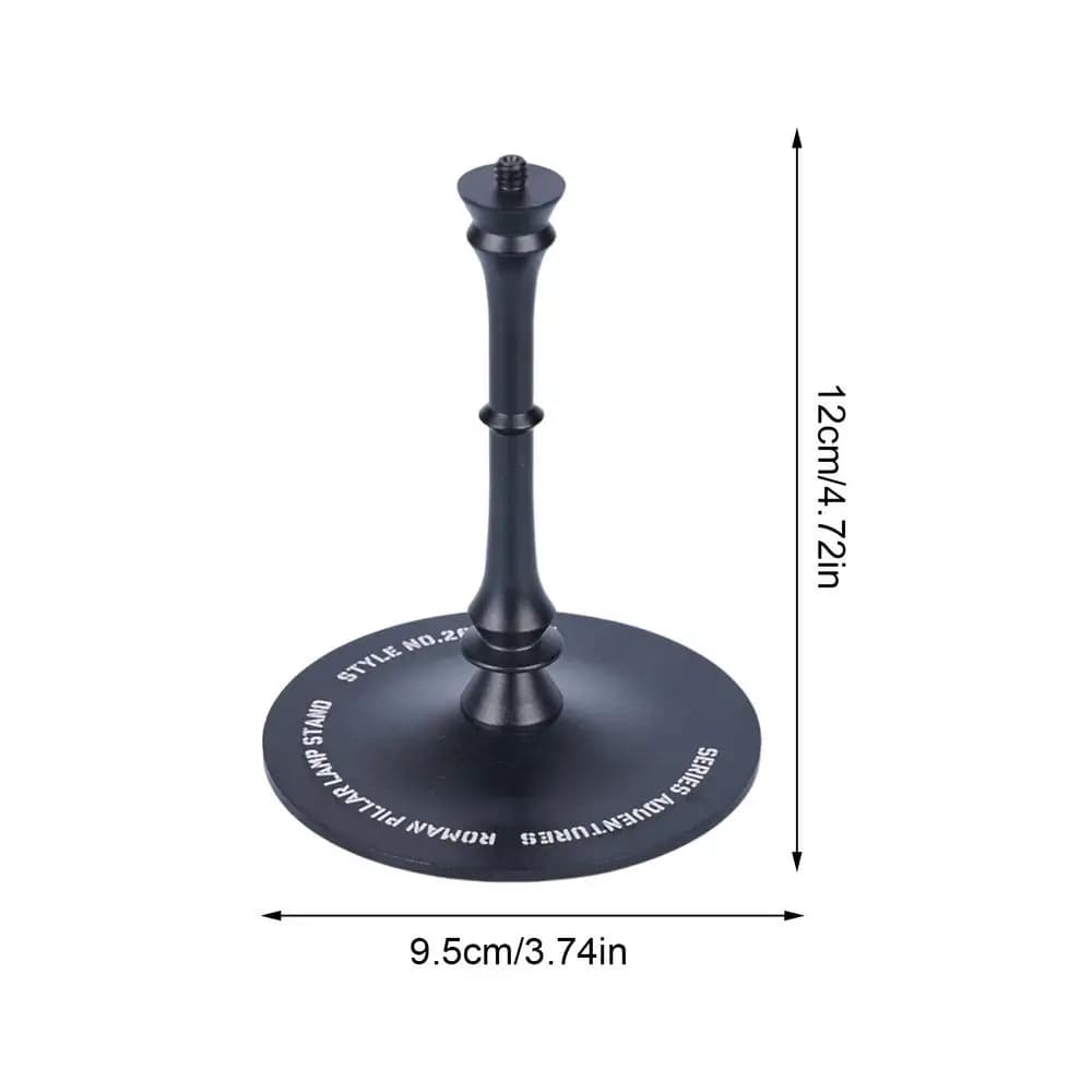 Support de lampe de camping en forme de colonne romaine, support d'éclairage portable pour barbecue 