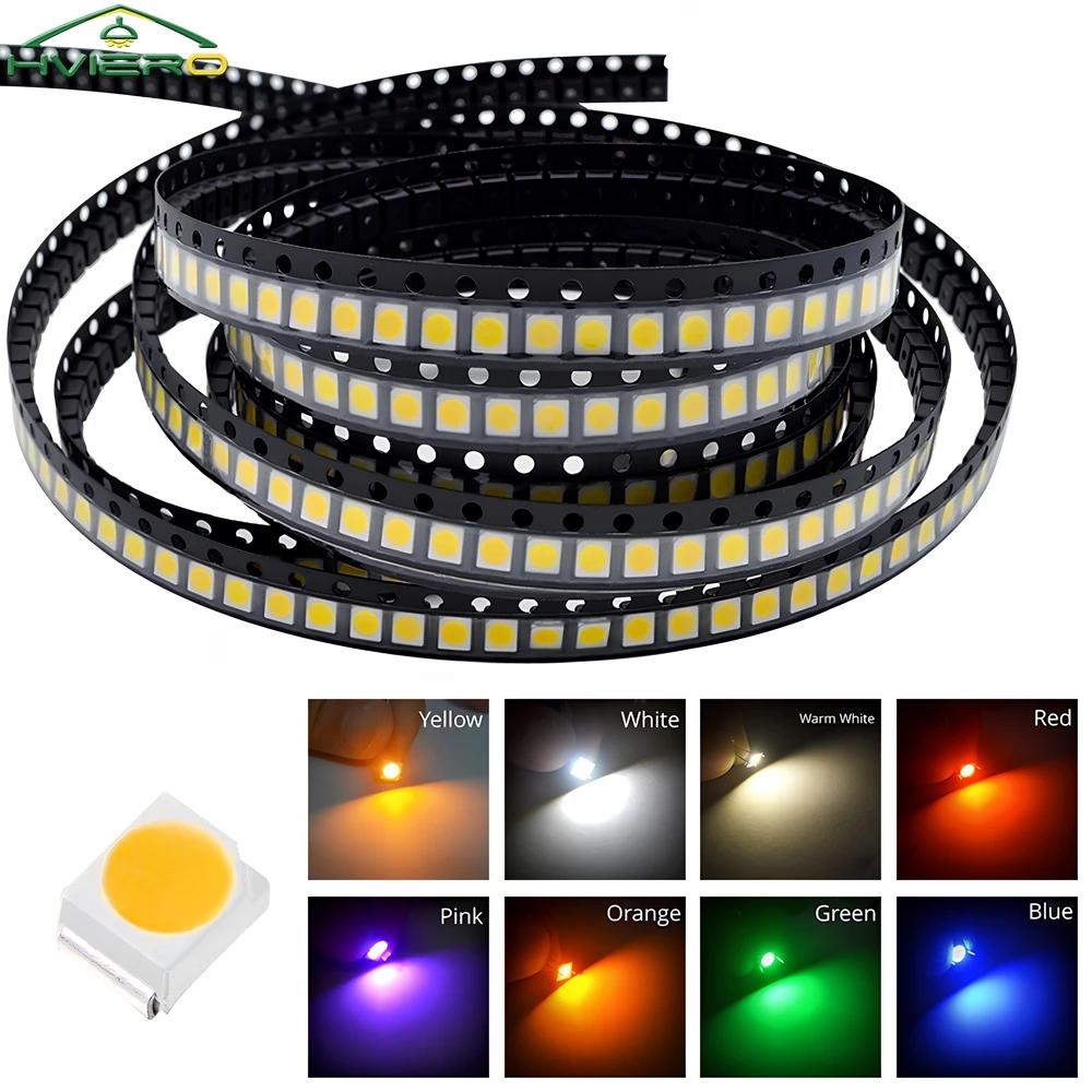 100X 1210 LED SMD SMT Rouge Blanc Jaune Led Plcc-2 Ultra Lumineux DIY Décoration escales Diodes Électroluminescentes Lamping Neon Lamp