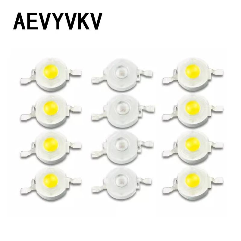 5 pièces 1W 3W 5W LED haute puissance blanc froid blanc naturel blanc chaud RGB rouge vert bleu jaune Source de lumière