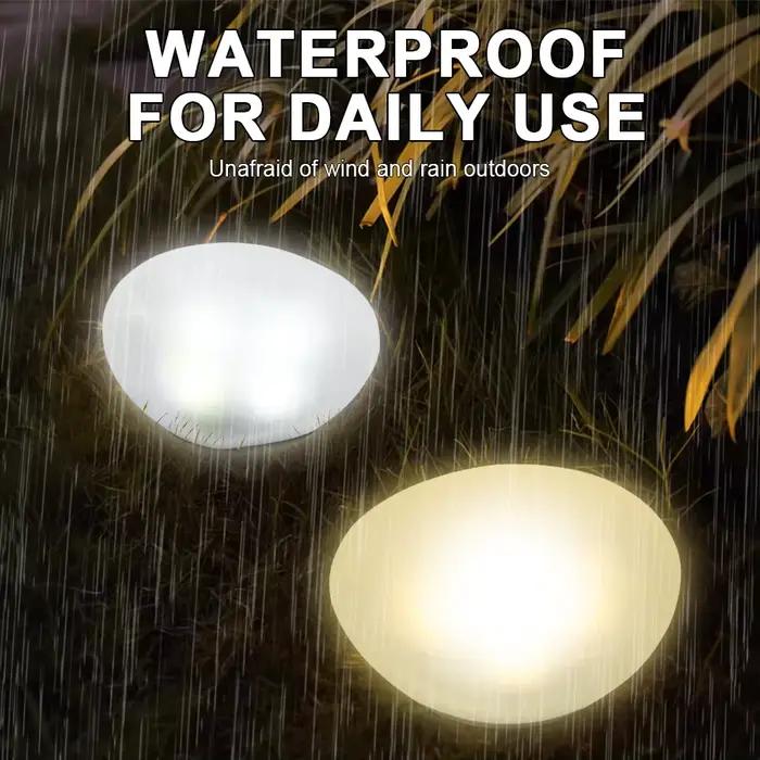 Lampe solaire au sol en verre dépoli, lanterne d'extérieur étanche pour jardin, lumière verte, lampe