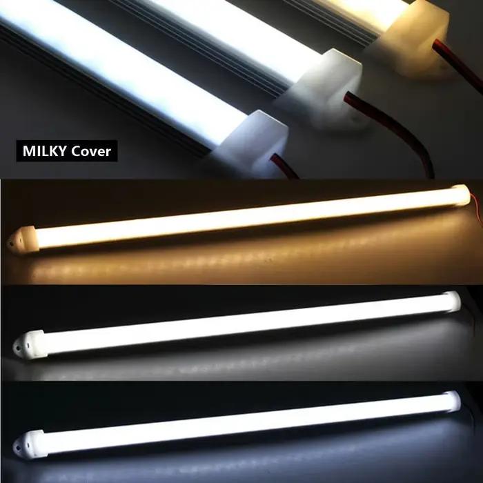 5 pièces 18CM 30CM 50CM 12V 24v LED cuisine sous armoire bande lumineuse rigide barre placard Tube l