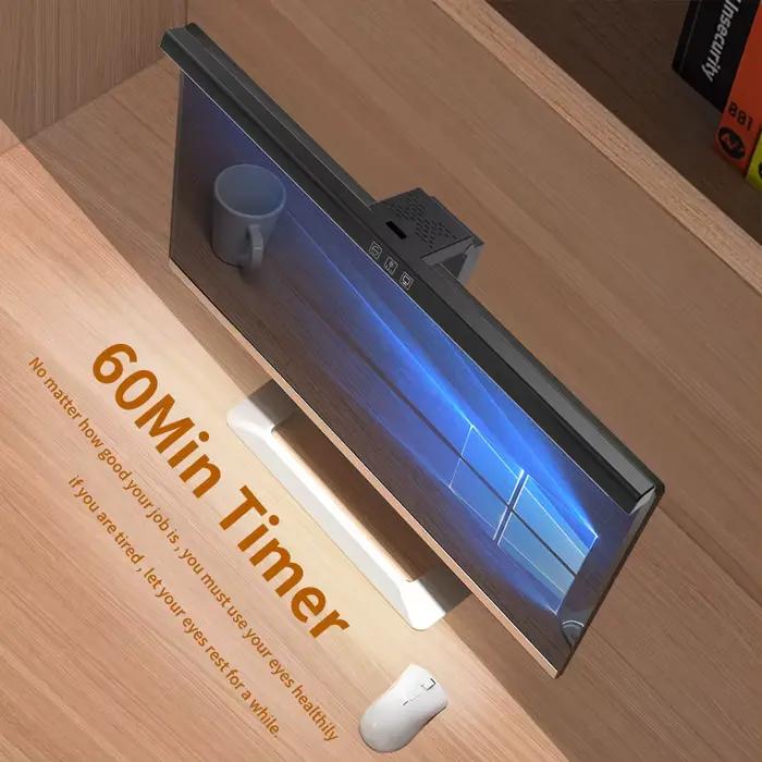 Barre lumineuse pour moniteur d'ordinateur, lampe de bureau USB, lumière de lecture d'étude, lampe d
