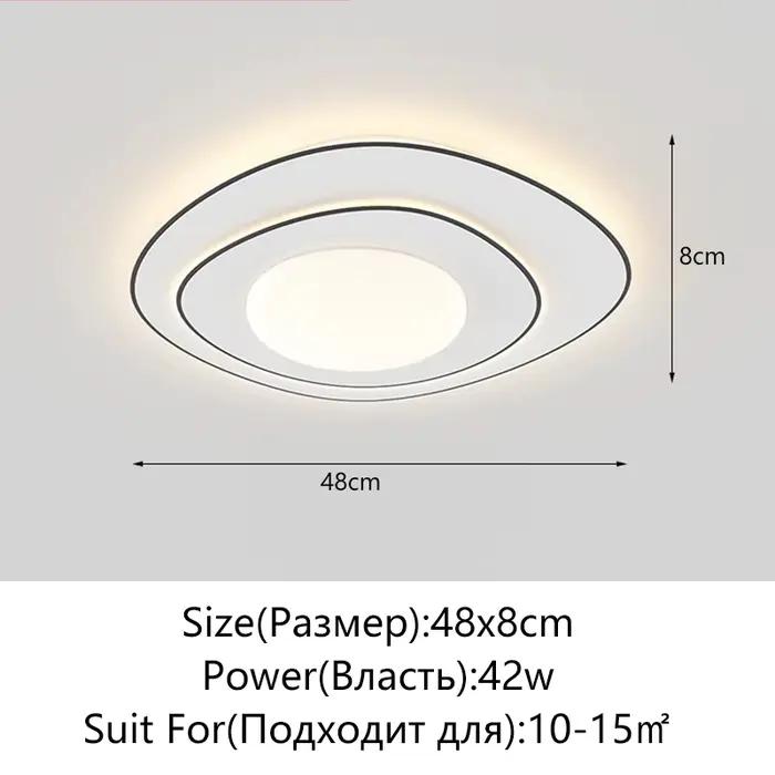 Plafond moderne à LEDs Lustre lampe pour salon salle à manger chambre chambre d'enfants salle d'étud