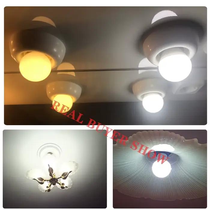 10 pièces E27 ampoule LED 220V 240V 18W 15W 12W 9W 6W 3W ampoule de projecteur lampe à LED Lampada B