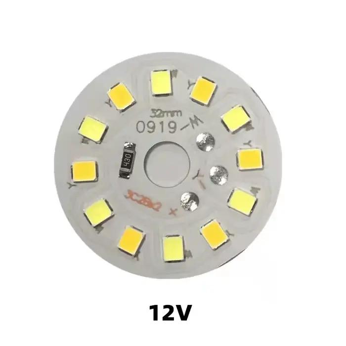 DALLil1-Panneau lumineux LED bicolore, source de lumière, 32mm, 2835 perles de lampe, blanc chaud, 3