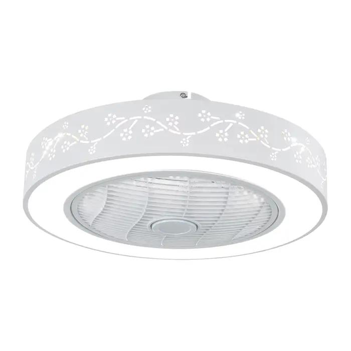 LOYALHEARTD-Plafonnier à Intensité Réglable avec Ventilateur, Luminaire Décoratif de Plafond avec Té