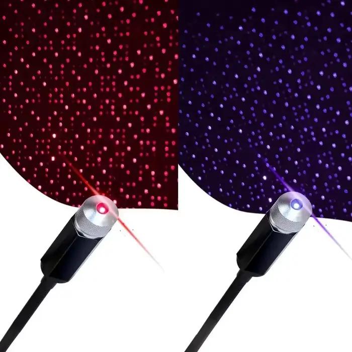 Projecteur LED Starry Sky, 5V, USB, 62 Galaxy, Veilleuse, Escales romantiques, Lumière pour toit de