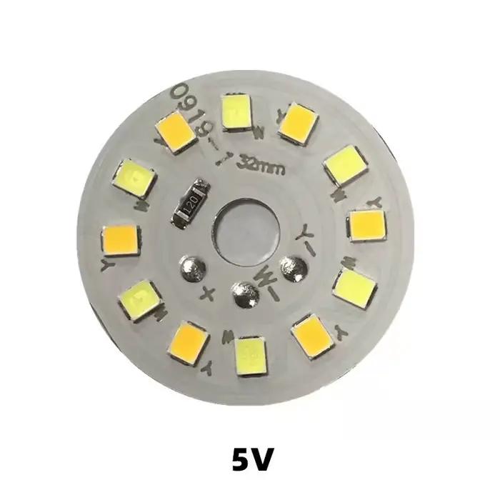 DALLil1-Panneau lumineux LED bicolore, source de lumière, 32mm, 2835 perles de lampe, blanc chaud, 3