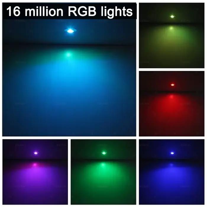 Zigbee GU10 LED ampoule lampes lumière intelligente 7W RGBCW projecteur à intensité variable fonctio