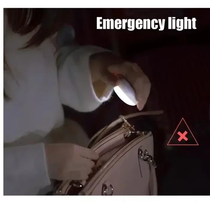 Lampe LED sans fil avec capteur de mouvement PIR, lampe à batterie magnétique portable pour éclairag