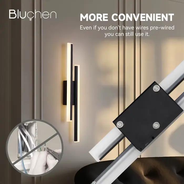 Appliques murales rechargeables lumières applique murale sans fil alimentée par batterie 4400mAh mur