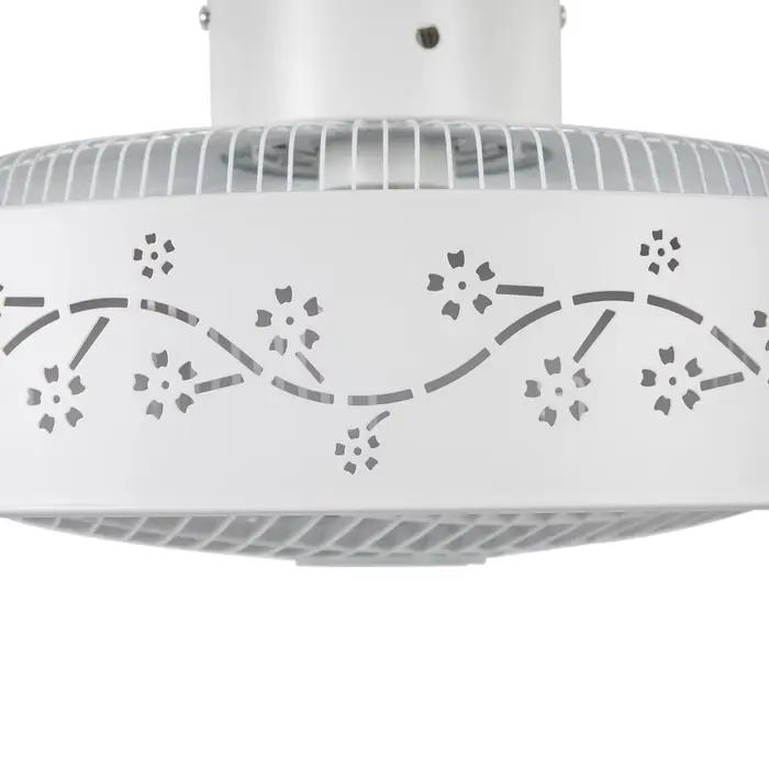 LOYALHEARTD-Plafonnier à Intensité Réglable avec Ventilateur, Luminaire Décoratif de Plafond avec Té