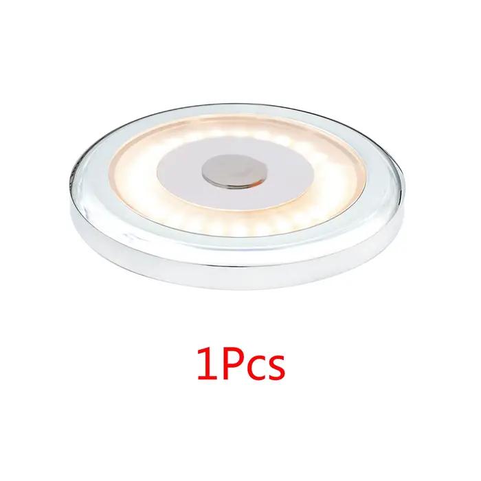 RV LED toit lumière ronde plafond dôme 12/24V 3W lampe intérieure avec variateur pour camping-car ca