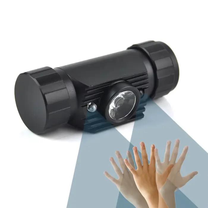 BORUiT 020 capteur de mouvement LED phare 1000LM type-c phare Rechargeable étanche Camping chasse tê