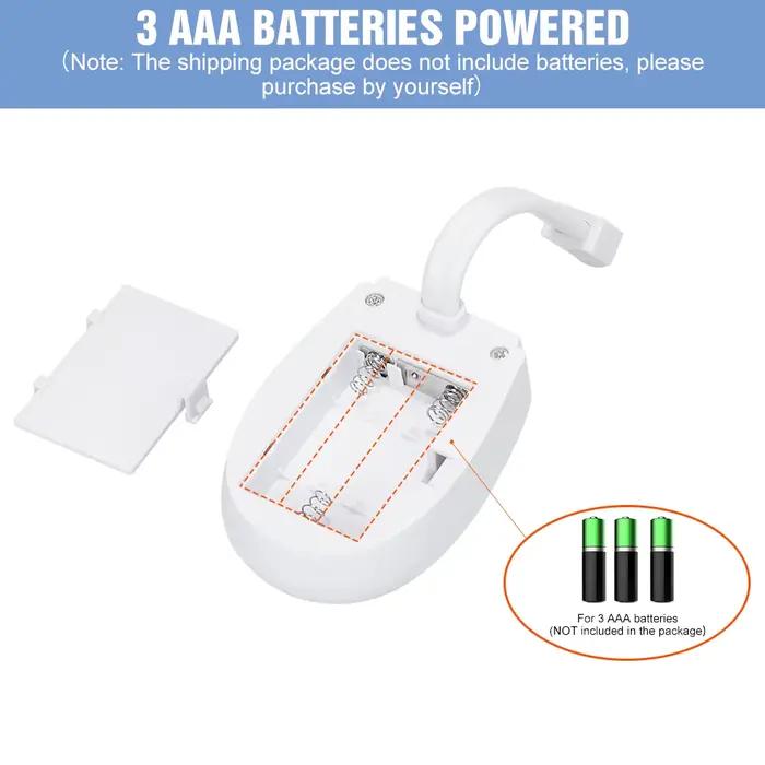 Lampe LED RGB avec capteur de mouvement PIR intelligent, veilleuse pour siège de toilette, étanche,