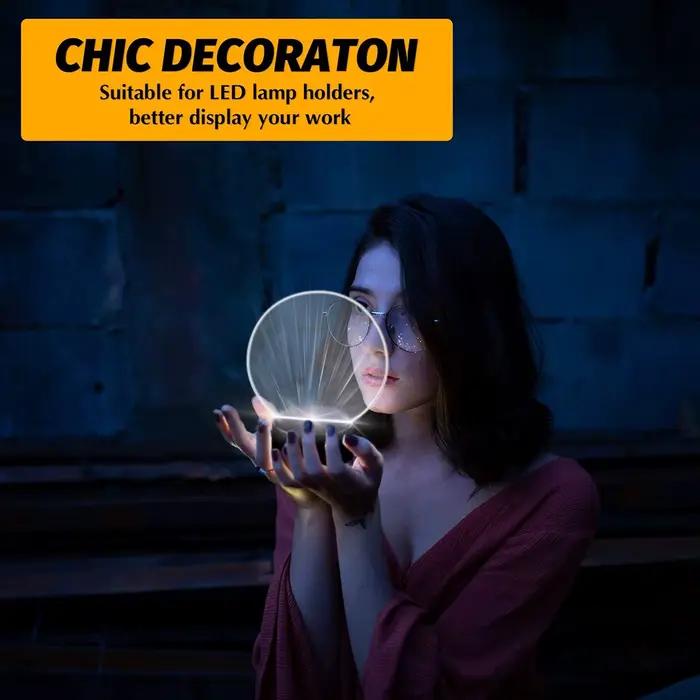 Support de lampe à interrupteur tactile, accessoires de décoration chauds pour la maison, plusieurs