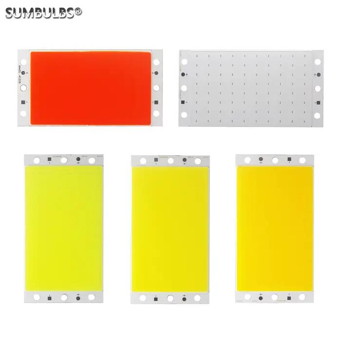 SUMBULBS DC 12 V 16 W 94*50mm COB LED panneau source de lumière puce à bord LED bande matrice lampe