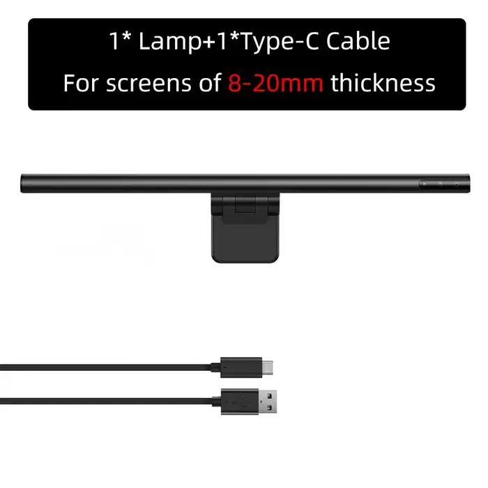 Baseus LED lampe de bureau écran lumière PC ordinateur portable suspendu barre lumineuse lampe de Ta