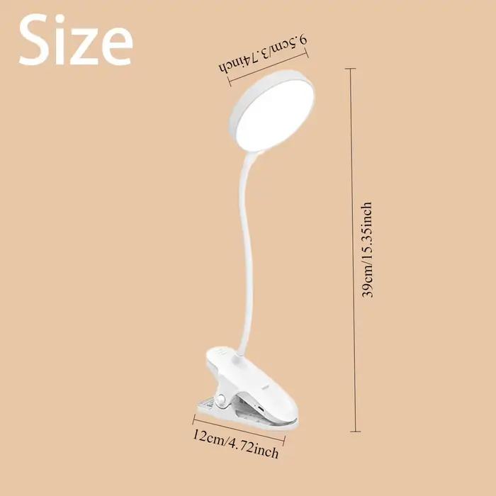 Le livre portatif de LED allume la veilleuse de protection des yeux Mini 360 ° Lampe de lecture à pi
