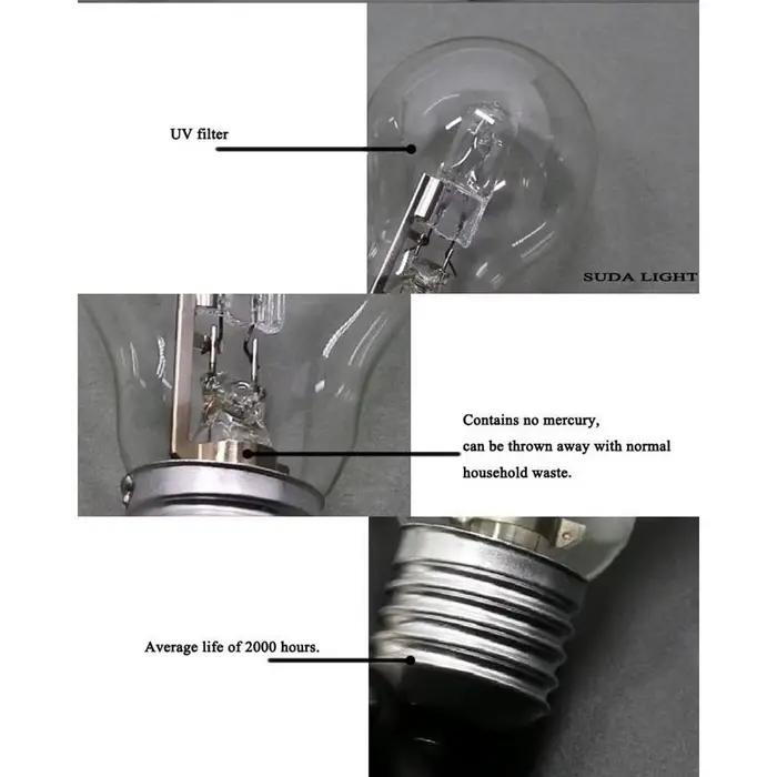 Ampoules halogènes de rechange pour budgétaire, réflecteur E14, ampoules pointues, lampes, intérieur