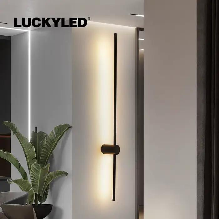 LUCKYLED moderne mur LED lumière AC85-290V longue applique applique 100 cm 120 cm intérieur applique